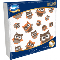 Ooops! Excellence 20pcs 3-ply Napkin Designed 33x33 cm