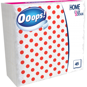 Ooops! Home 45 darabos pöttyös 1 rétegű