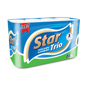 Star Trio 24 rolls 3-ply
