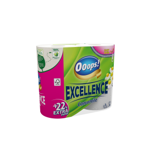 Ooops! Excellence Camomile 3 rétegű 4 tekercses