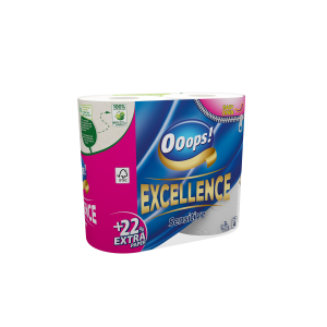 Ooops! Excellence Sensitive 3 rétegű 4 tekercses