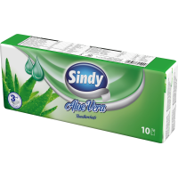 Sindy Aloe Vera 10x10 pieces 3-ply
